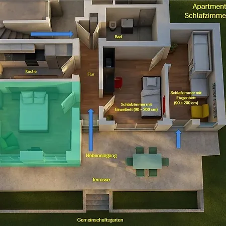 Llapartments Nord Lejlighed *
